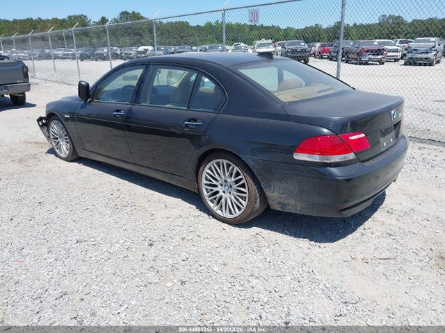 2007 Bmw 750li მანქანა იყიდება აუქციონზე, vin: WBAHN83557DT75795, აუქციონის ნომერი: 44888243