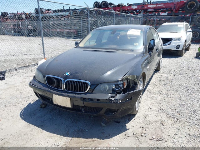 2007 Bmw 750li მანქანა იყიდება აუქციონზე, vin: WBAHN83557DT75795, აუქციონის ნომერი: 44888243
