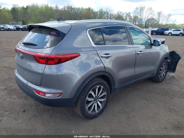 2017 Kia Sportage Ex მანქანა იყიდება აუქციონზე, vin: KNDPNCAC8H7264502, აუქციონის ნომერი: 44888345