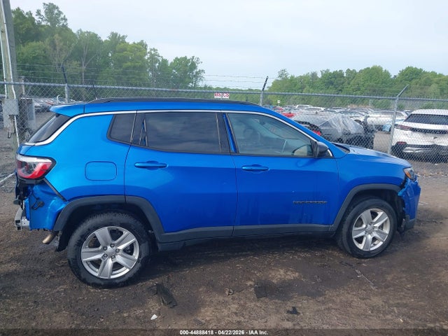 Auction sale of the 2022 Jeep Compass Latitude 4x4, vin: 3C4NJDBB5NT169353, lot number: 44888418