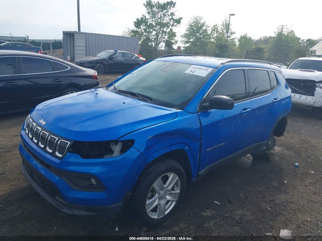 Auction sale of the 2022 Jeep Compass Latitude 4x4, vin: 3C4NJDBB5NT169353, lot number: 44888418