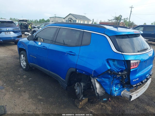 Auction sale of the 2022 Jeep Compass Latitude 4x4, vin: 3C4NJDBB5NT169353, lot number: 44888418