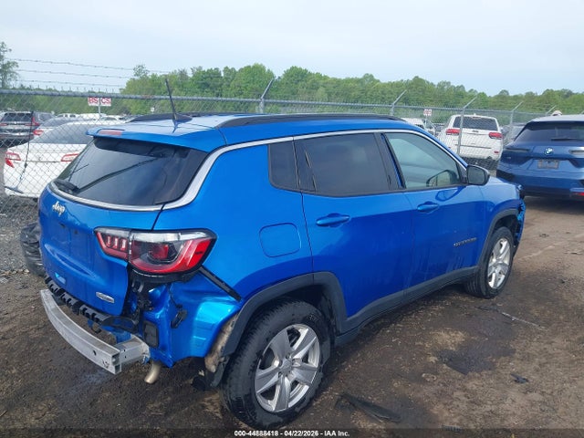 Auction sale of the 2022 Jeep Compass Latitude 4x4, vin: 3C4NJDBB5NT169353, lot number: 44888418