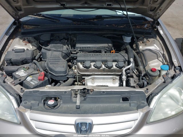 2001 Honda Civic Lx მანქანა იყიდება აუქციონზე, vin: 1HGES16521L042874, აუქციონის ნომერი: 44888442
