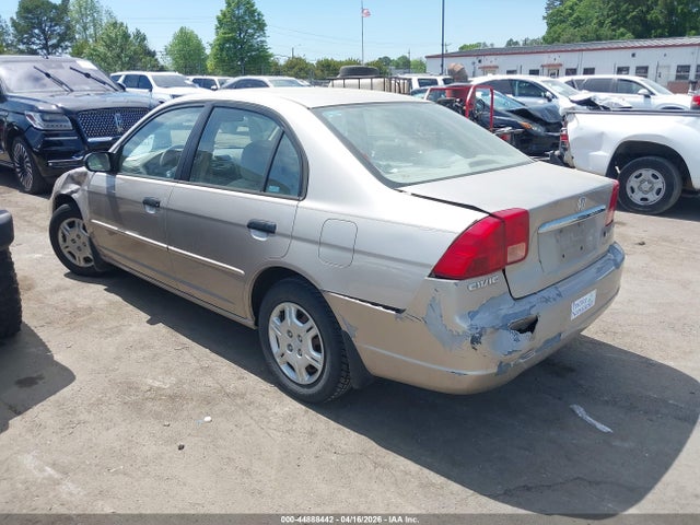 Aukcja sprzedaży 2001 Honda Civic Lx, vin: 1HGES16521L042874, numer aukcji: 44888442