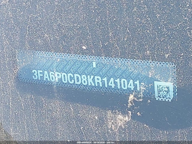 Ford FUSION SEL 2019 3FA6P0CD8KR141041 Image 9