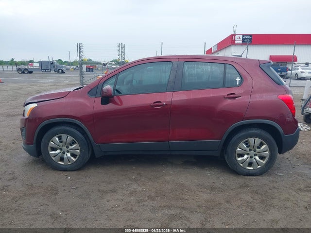 Продаж на аукціоні авто 2016 Chevrolet Trax 1ls, vin: 3GNCJKSB3GL183354, номер лоту: 44888539