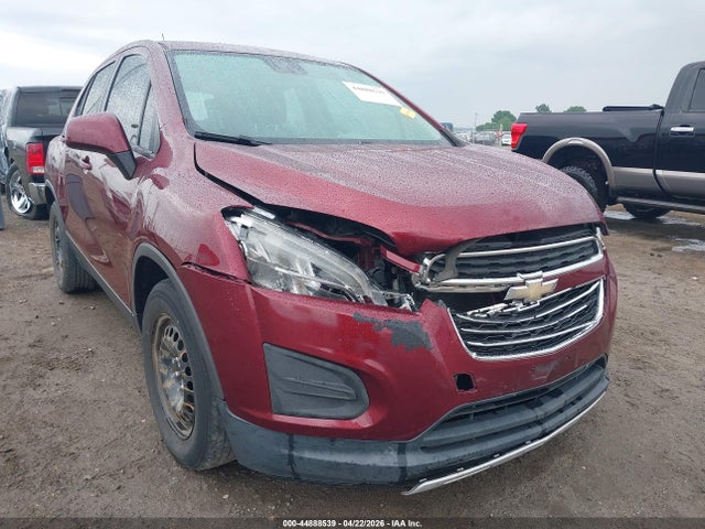 Продаж на аукціоні авто 2016 Chevrolet Trax 1ls, vin: 3GNCJKSB3GL183354, номер лоту: 44888539