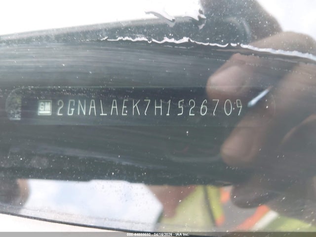 Продажа на аукционе авто 2017 Chevrolet Equinox L, vin: 2GNALAEK7H1526709, номер лота: 44888680