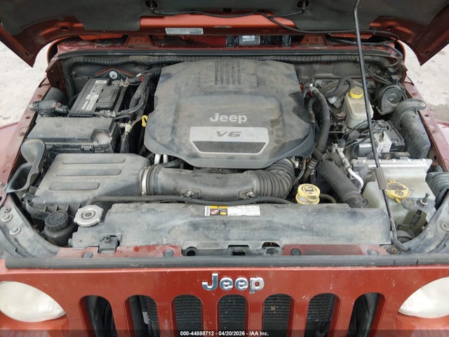 Продажа на аукционе авто 2014 Jeep Wrangler Unlimited Sahara, vin: 1C4BJWEG0EL256093, номер лота: 44888712