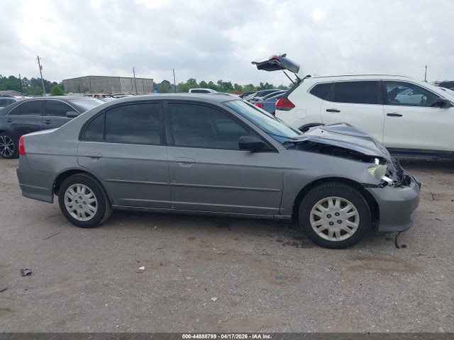 2004 Honda Civic Lx მანქანა იყიდება აუქციონზე, vin: 2HGES16584H630408, აუქციონის ნომერი: 44888799