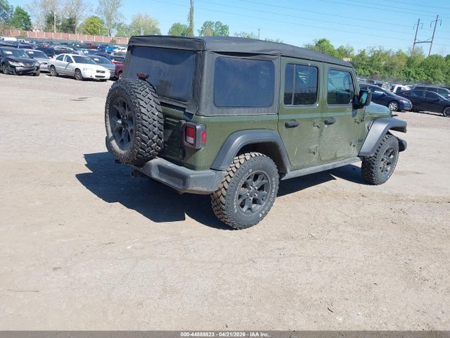 2021 Jeep Wrangler Unlimited Willys 4x4 მანქანა იყიდება აუქციონზე, vin: 1C4HJXDG2MW543725, აუქციონის ნომერი: 44888823