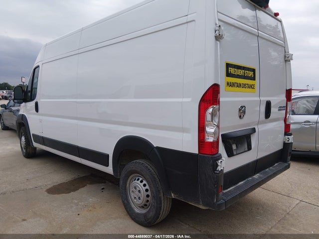 44889037 :رقم المزاد ، 3C6LRVDG0SE506372 vin ، 2025 Ram Promaster 2500 Tradesman High Roof 159 Wb W/pass Seat مزاد بيع
