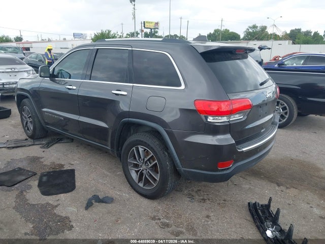 Aukcja sprzedaży 2017 Jeep Grand Cherokee Limited 4x2, vin: 1C4RJEBGXHC696842, numer aukcji: 44889039