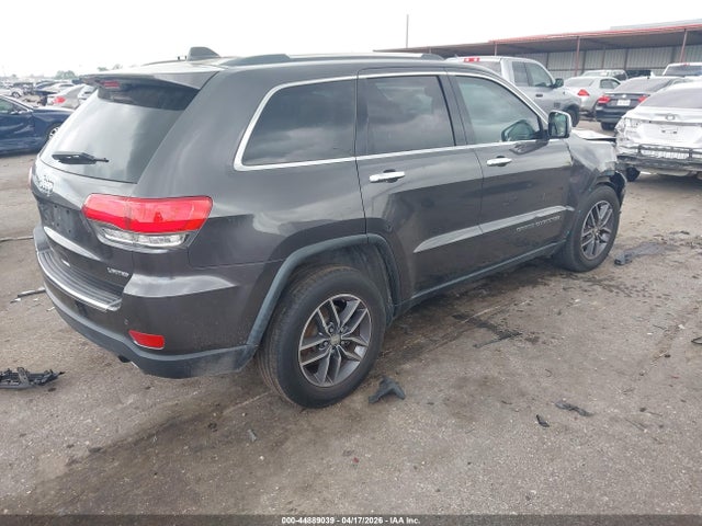 Aukcja sprzedaży 2017 Jeep Grand Cherokee Limited 4x2, vin: 1C4RJEBGXHC696842, numer aukcji: 44889039