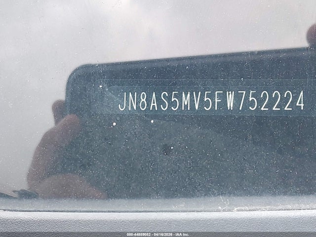 JN8AS5MV5FW752224 Nissan Rogue Select S