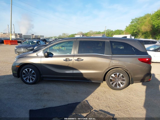 2022 Honda Odyssey Ex-l მანქანა იყიდება აუქციონზე, vin: 5FNRL6H77NB023447, აუქციონის ნომერი: 44889073