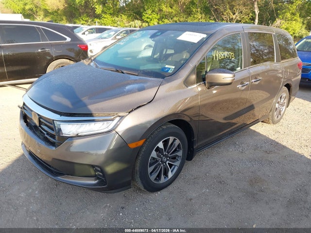 2022 Honda Odyssey Ex-l მანქანა იყიდება აუქციონზე, vin: 5FNRL6H77NB023447, აუქციონის ნომერი: 44889073