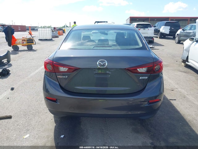2016 Mazda Mazda3 I Sport მანქანა იყიდება აუქციონზე, vin: JM1BM1U73G1338572, აუქციონის ნომერი: 44889116