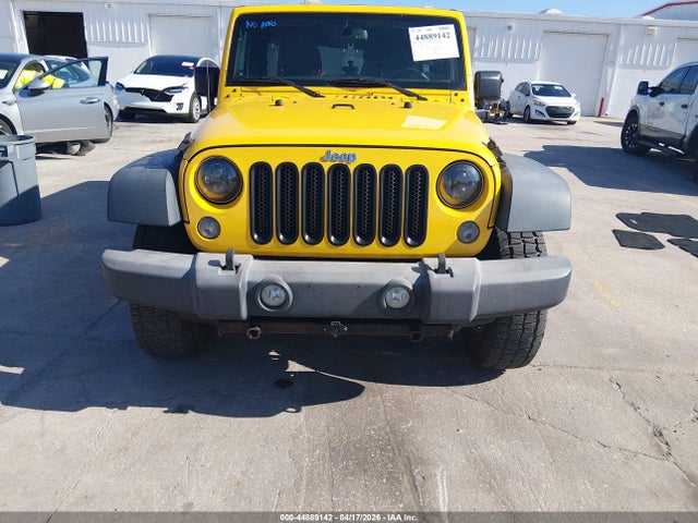 2015 Jeep Wrangler Unlimited Sport მანქანა იყიდება აუქციონზე, vin: 1C4BJWDGXFL650221, აუქციონის ნომერი: 44889142