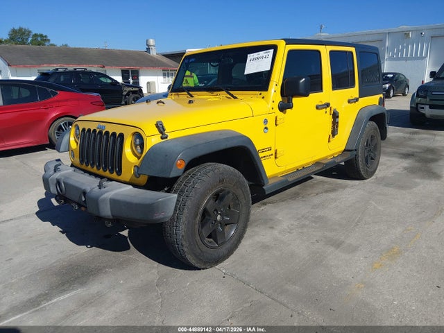 2015 Jeep Wrangler Unlimited Sport მანქანა იყიდება აუქციონზე, vin: 1C4BJWDGXFL650221, აუქციონის ნომერი: 44889142