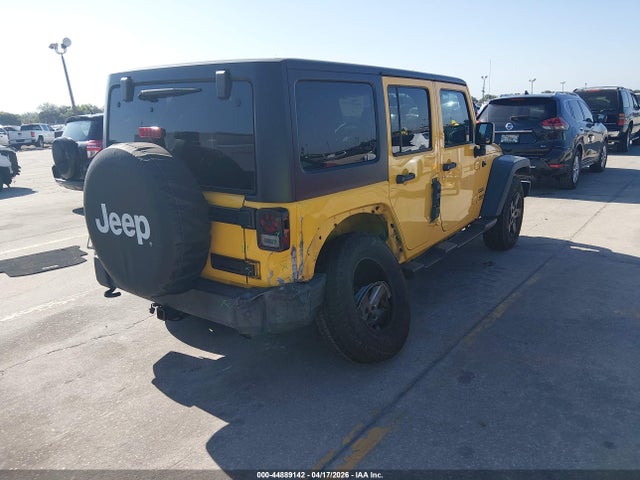 2015 Jeep Wrangler Unlimited Sport მანქანა იყიდება აუქციონზე, vin: 1C4BJWDGXFL650221, აუქციონის ნომერი: 44889142