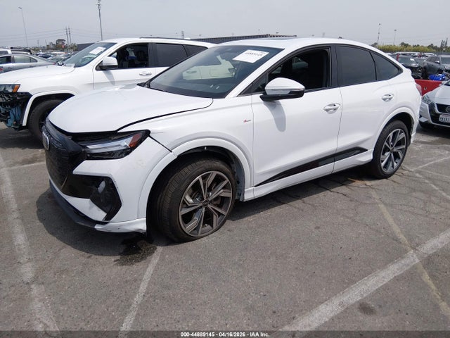 2024 Audi Q4 Sportback E-tron Premium 50 Quattro მანქანა იყიდება აუქციონზე, vin: WA122BFZXRP009646, აუქციონის ნომერი: 44889145