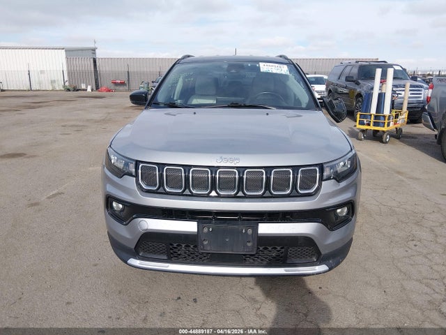 2022 Jeep Compass Limited 4x4 მანქანა იყიდება აუქციონზე, vin: 3C4NJDCB6NT176696, აუქციონის ნომერი: 44889187