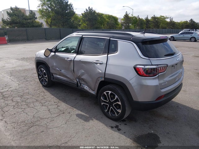 2022 Jeep Compass Limited 4x4 მანქანა იყიდება აუქციონზე, vin: 3C4NJDCB6NT176696, აუქციონის ნომერი: 44889187