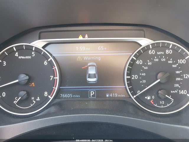 1N4BL4DV1PN311579 Nissan Altima Sv Fwd