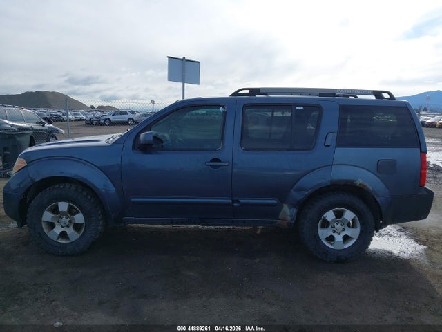 44889261 :رقم المزاد ، 5N1AR18W25C764717 vin ، 2005 Nissan Pathfinder Se مزاد بيع