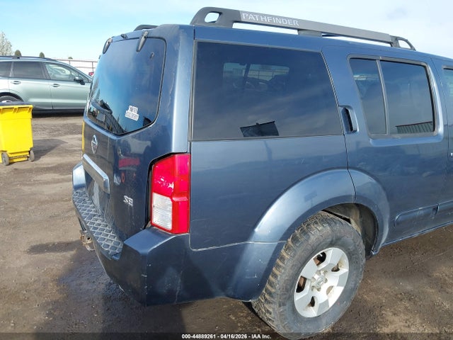 44889261 :رقم المزاد ، 5N1AR18W25C764717 vin ، 2005 Nissan Pathfinder Se مزاد بيع