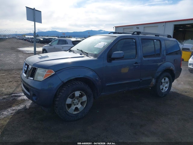 44889261 :رقم المزاد ، 5N1AR18W25C764717 vin ، 2005 Nissan Pathfinder Se مزاد بيع