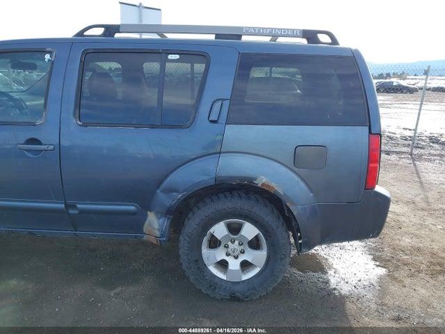44889261 :رقم المزاد ، 5N1AR18W25C764717 vin ، 2005 Nissan Pathfinder Se مزاد بيع