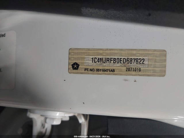 Продаж на аукціоні авто 2014 Jeep Patriot Latitude, vin: 1C4NJRFB0ED687822, номер лоту: 44889284