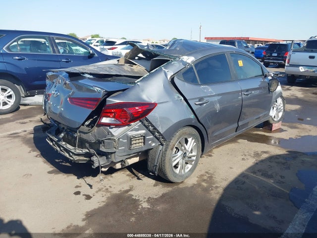 2019 Hyundai Elantra Sel მანქანა იყიდება აუქციონზე, vin: 5NPD84LF4KH408878, აუქციონის ნომერი: 44889338
