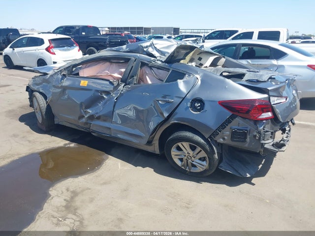 2019 Hyundai Elantra Sel მანქანა იყიდება აუქციონზე, vin: 5NPD84LF4KH408878, აუქციონის ნომერი: 44889338