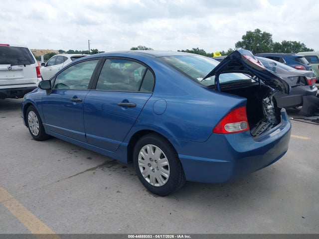 Продажа на аукционе авто 2010 Honda Civic Vp, vin: 19XFA1F37AE016400, номер лота: 44889353