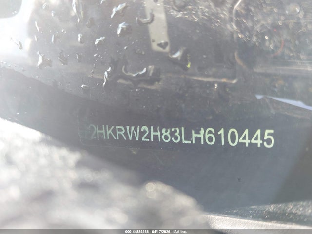 2020 Honda Cr-v Awd Ex-l მანქანა იყიდება აუქციონზე, vin: 2HKRW2H83LH610445, აუქციონის ნომერი: 44889366