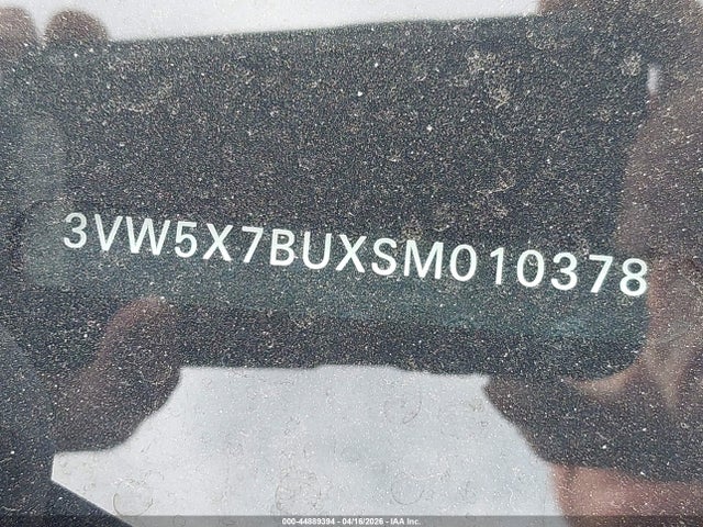 44889394 :رقم المزاد ، 3VW5X7BUXSM010378 vin ، 2025 Volkswagen Jetta 1.5t S مزاد بيع