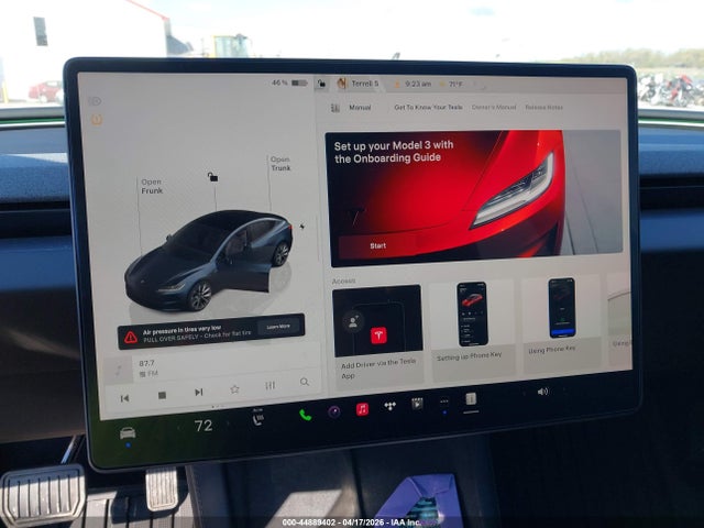 44889402 :رقم المزاد ، 5YJ3E1EB1RF734353 vin ، 2024 Tesla Model 3 Long Range Dual Motor All-wheel Drive مزاد بيع