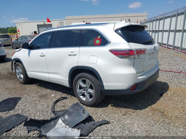 Продажа на аукционе авто 2016 Toyota Highlander Limited Platinum V6, vin: 5TDYKRFH0GS169425, номер лота: 44889403
