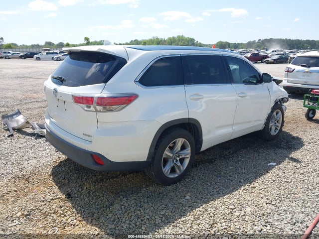 Продажа на аукционе авто 2016 Toyota Highlander Limited Platinum V6, vin: 5TDYKRFH0GS169425, номер лота: 44889403