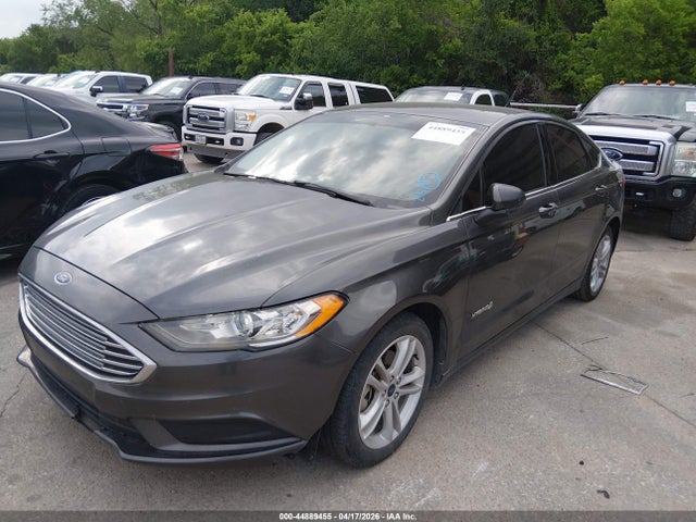 44889455 :رقم المزاد ، 3FA6P0LU0JR128346 vin ، 2018 Ford Fusion Hybrid Se مزاد بيع