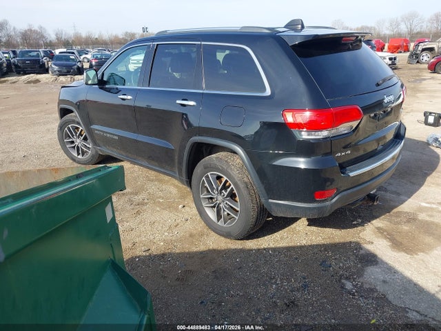 44889483 :رقم المزاد ، 1C4RJFBG3HC885354 vin ، 2017 Jeep Grand Cherokee Limited 4x4 مزاد بيع