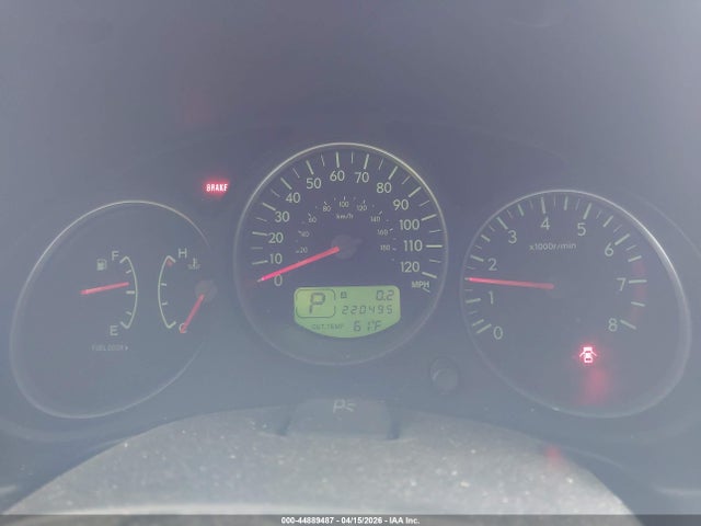 2006 Subaru Forester 2.5x მანქანა იყიდება აუქციონზე, vin: JF1SG63626H754587, აუქციონის ნომერი: 44889487