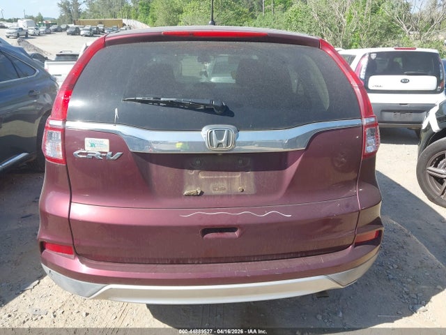 44889527 :رقم المزاد ، 2HKRM3H58FH549437 vin ، 2015 Honda Cr-v Ex مزاد بيع
