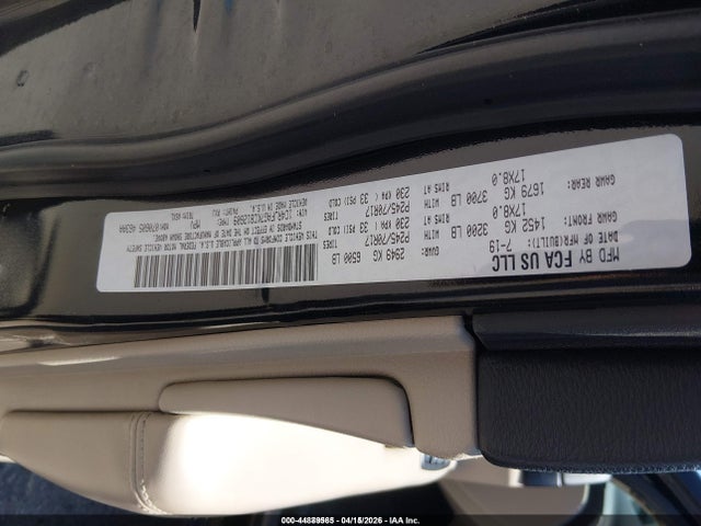 Aukcja sprzedaży 2019 Jeep Grand Cherokee Laredo E 4x4, vin: 1C4RJFAG7KC812609, numer aukcji: 44889565