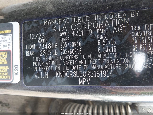 KIA NIRO EX 2024 KNDCR3LE0R5161914 Image 9