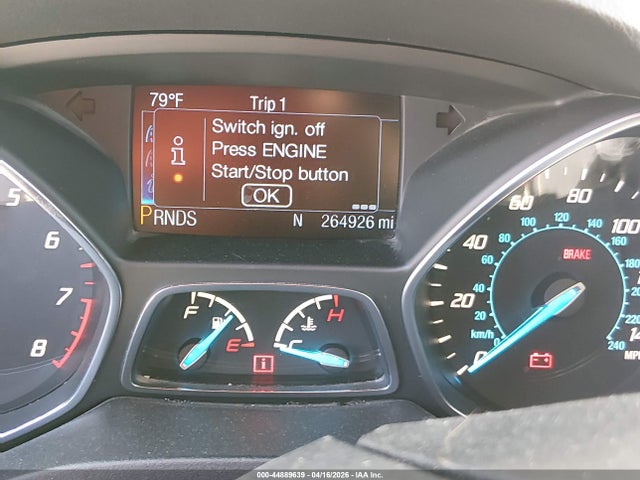 44889639 :رقم المزاد ، 1FMCU9J97EUA62123 vin ، 2014 Ford Escape Titanium مزاد بيع